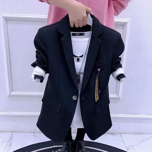 春秋外套百搭潮流修身网红小西装