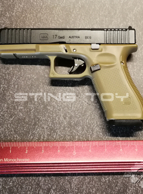 合金帝国1:2.05G17Gen5金属模型玩具可拆卸抛壳不可发射STING