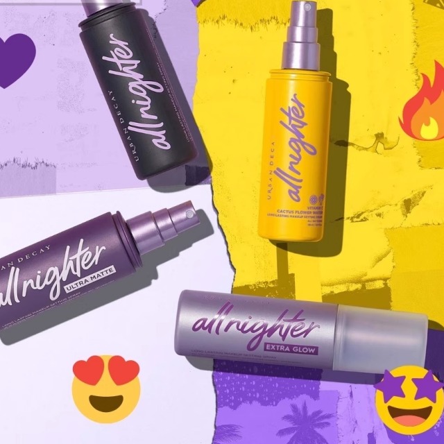 韩国直邮  衰败城市UD定妆喷雾哑光持久控油保湿118ml