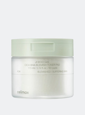 Ji Woo Gae Cica BHA Blemish Toner Pad 60片 棉片