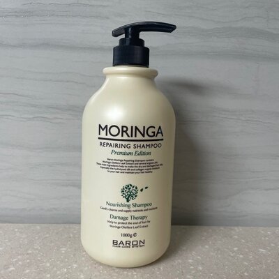 韩国直邮baron moringa辣木修复洗发水 1000ml
