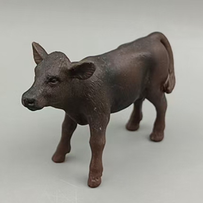 现货正版 Schleich/德国思乐 仿真静态小牛D-73527  模型扭蛋散货