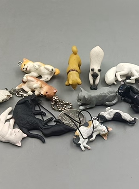 现货正版 EPOCH 可爱小动物 小狗 小猫 狐狸 模型摆件 扭蛋散货