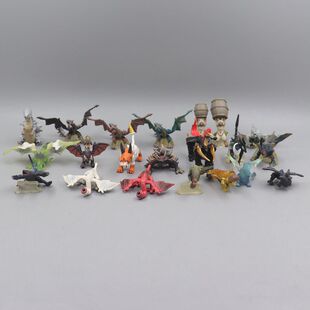 现货正版 Bandai/万代 迷你怪物猎人 苍火龙 盒蛋 手办模型 散货