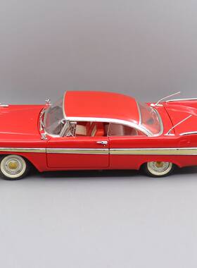现货正版 MOTORMAX 1/18 普利茅斯 1958 FURY 仿真汽车成品模型