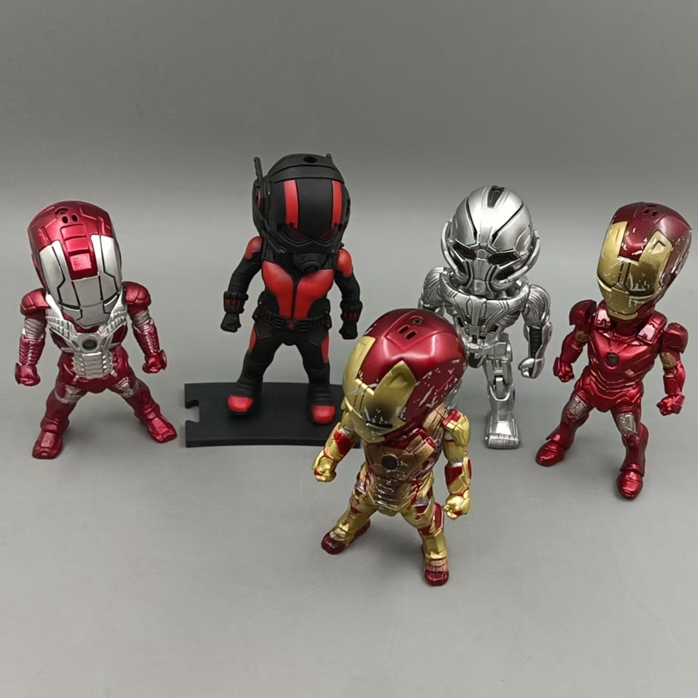 现货正版 复仇者联盟3 钢铁侠 Q版蚁人 可动人偶模型 盒蛋散货