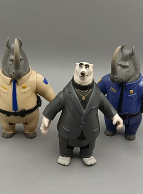 现货正版 TOMICA/多美卡 疯狂动物城 四支可动模型 盒蛋散货