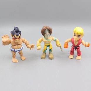 现货正版 Loyal Subjects 街头霸王 阿龙 肯 布兰卡 可动模型手办