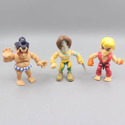 现货正版 Loyal Subjects 街头霸王 阿龙 肯 布兰卡 可动模型手办