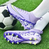 C罗梅西刺客16 FG长钉TF碎钉AG短钉高筒姆巴佩儿童学生 15足球鞋