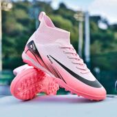 男女儿童学生成人TF碎钉长钉草坪训练鞋 2025新款 C罗刺客14足球鞋