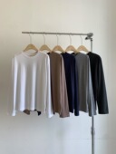 新品 OF时尚 merry 韩国东大门2025秋季 HOUSE 百搭宽松T恤打底衫