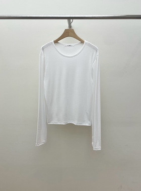 comete韩国东大门正品2025冬新款鸡心领软糯短袖T恤女