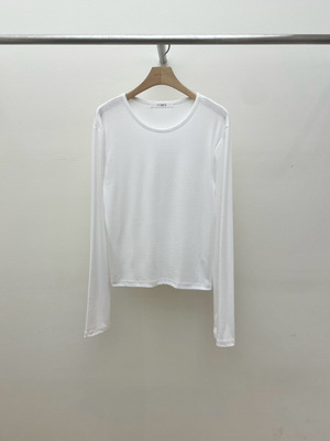 comete韩国东大门正品2025冬新款鸡心领软糯短袖T恤女