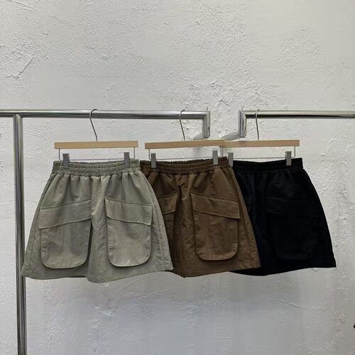 韩国东大门2026秋冬新款DAYLOG时尚百搭松紧腰休闲短裤