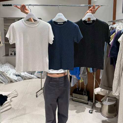 韩国东大门2026夏季新款tempting 简约纯色修身百搭短袖T恤