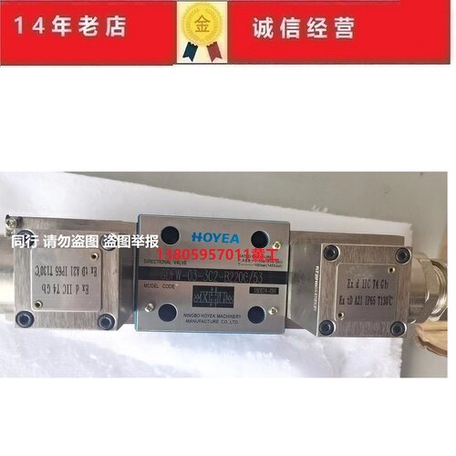 原装HOYEA防爆电磁阀GDFW-03-3C2