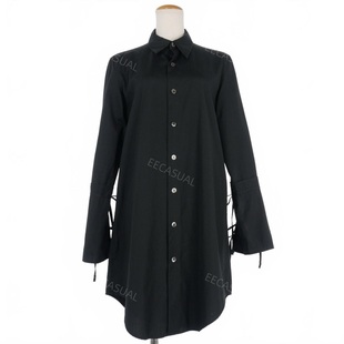 衬衫 LIMI 系带袖 山本里美黑色长款 22SS feu