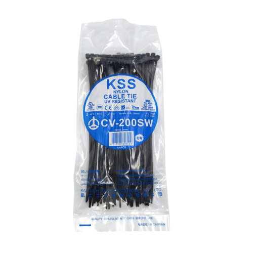 KSS耐候性尼龙扎带3.2*203抗UV扎带CV-200SW 凯士士耐高温扎线带