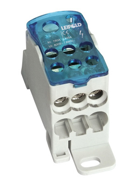 上海LEIPOLE UKK125A 电镀汇流排单极分线盒