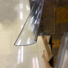 适用接线端子端子排TBR-20A防尘盖子台端盖塑料透明盖板 一米一根