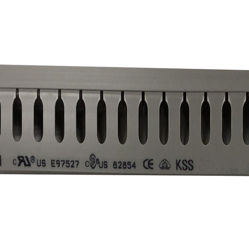 台湾凯士士KSS阻燃灰色PVC线槽MD-1.1 HD-1.1宽30mm*高30mm 1.7米