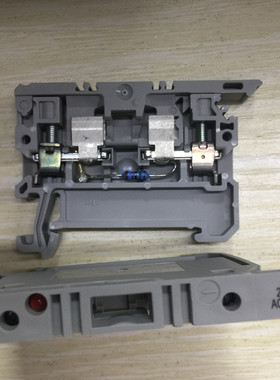 原装魏德米勒SAKSI 4 LD 1D 24VAC保险丝端子带指示灯1255780000