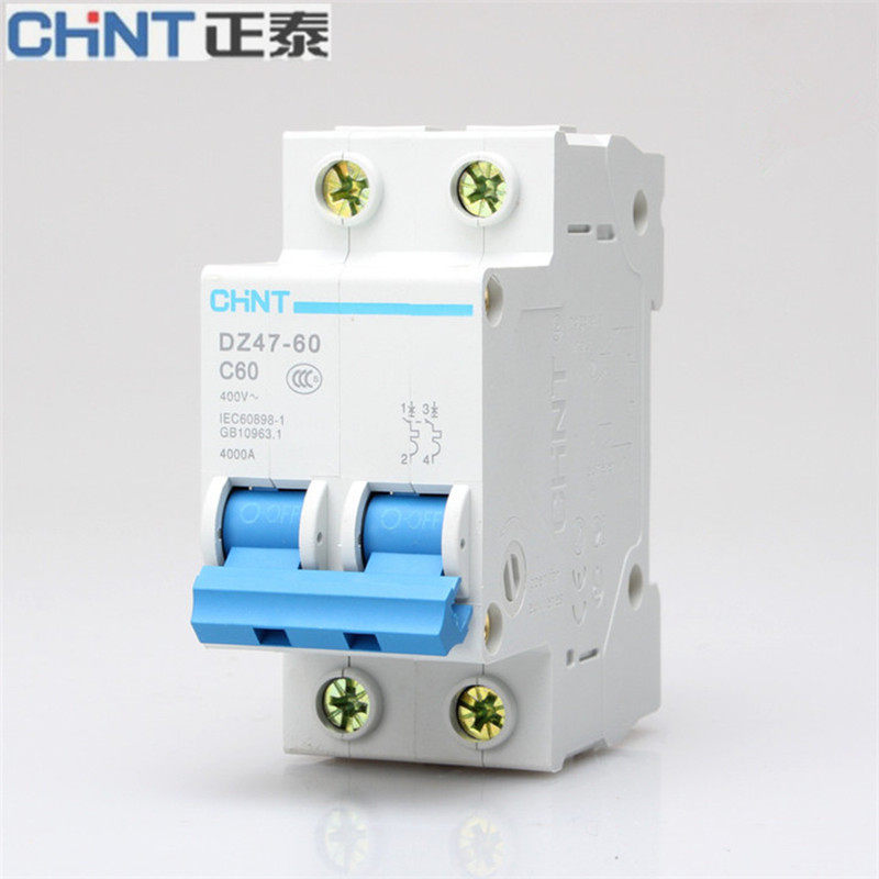 正泰断路器 空气开关 小型空开 DZ47-60 C3 2P 3A 双极