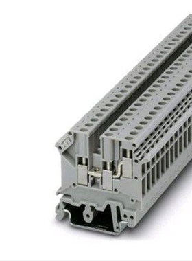 正品德国菲尼克斯 UK3-TWIN 一进二出3002225通用接线端子连接器