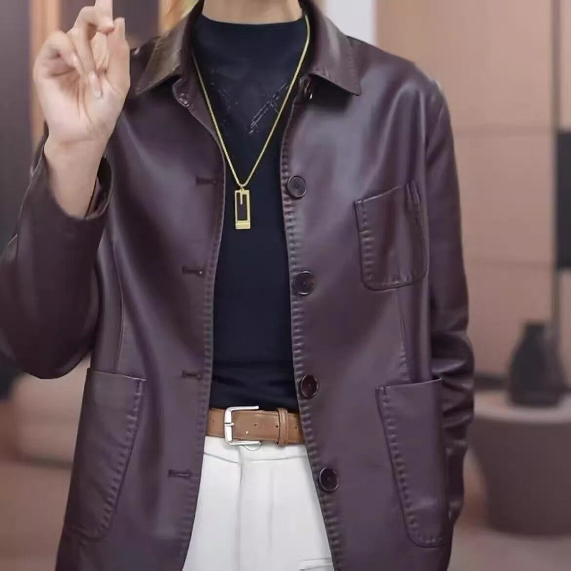 2026春秋季新款皮衣夹克短款潮流女款小个子复古PU机车服百搭外套