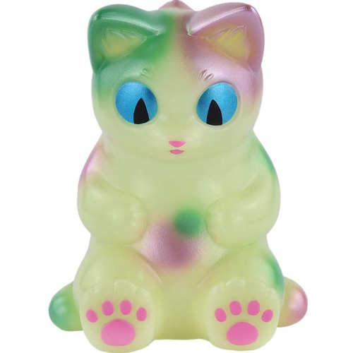 sofubi | 日本 小夏屋 konatsuya Negora 坐姿 猫吉拉 樱花款