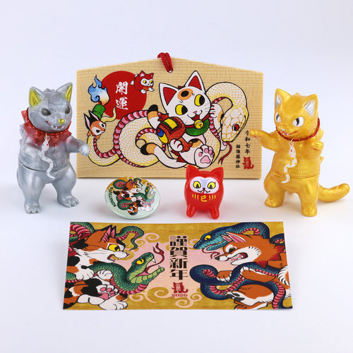 sofubi | 日本 小夏屋 konatsuya - Negora 猫吉拉 2025 福袋套装