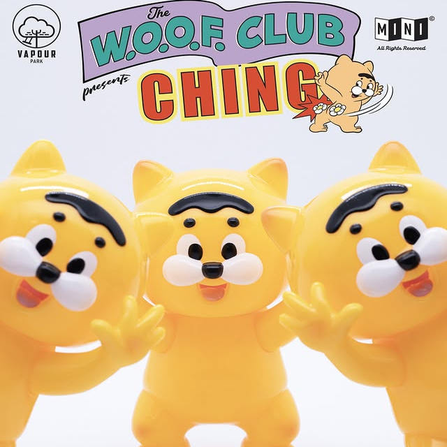 Xcl Toys | 现货 VAPOUR PARK 師兄 CHING 师兄 初代色 潮玩手办