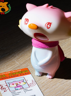 Xcl Toys | okluna 狐狸合唱团 rika 围巾小狐狸 潮玩手办 现货