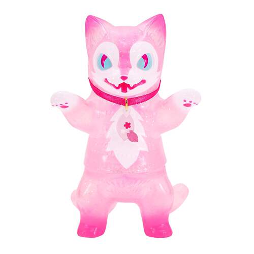 sofubi | 日本 小夏屋 konatsuya - Negora 猫吉拉 粉色樱花款
