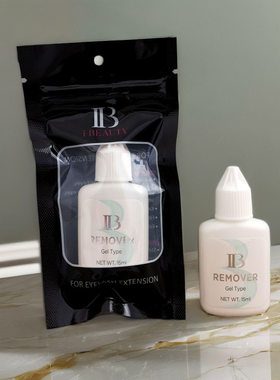 韩国原装IB Ibeauty REMOVER透明状清香啫喱卸胶卸除嫁接睫毛15ml