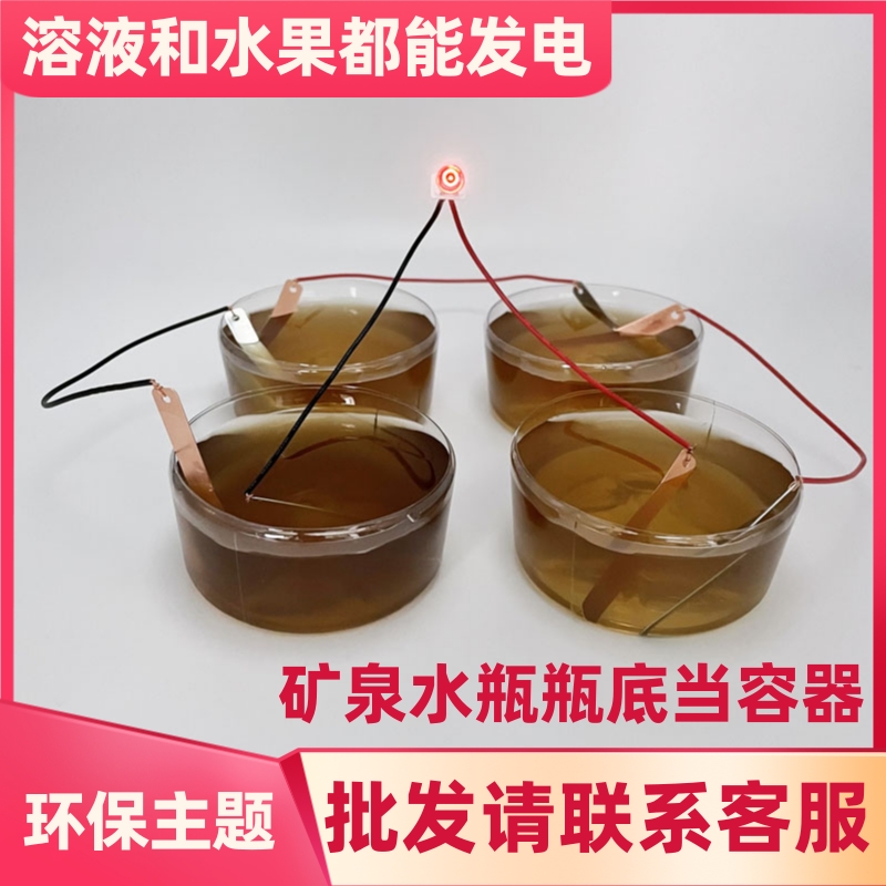 环保型水果电池实验材料包原电池