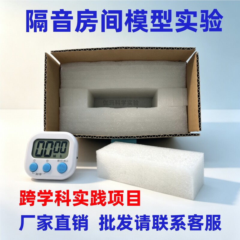 隔音房间模型跨学科实践项目实验图片