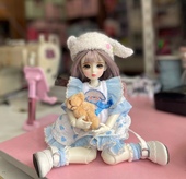 30厘米改妆6分娃娃mjd22关节换装 女孩玩具公主洋娃娃儿童生日礼物