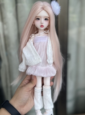 30厘米改妆6分真人风娃娃MJD22关节换装女孩玩具公主儿童生日礼物