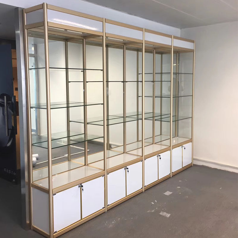 母婴多层超市货架化妆品展示柜