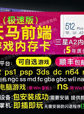 天马g前端内存卡tf卡复古游戏模拟器整合包适用安卓系统win掌机pc