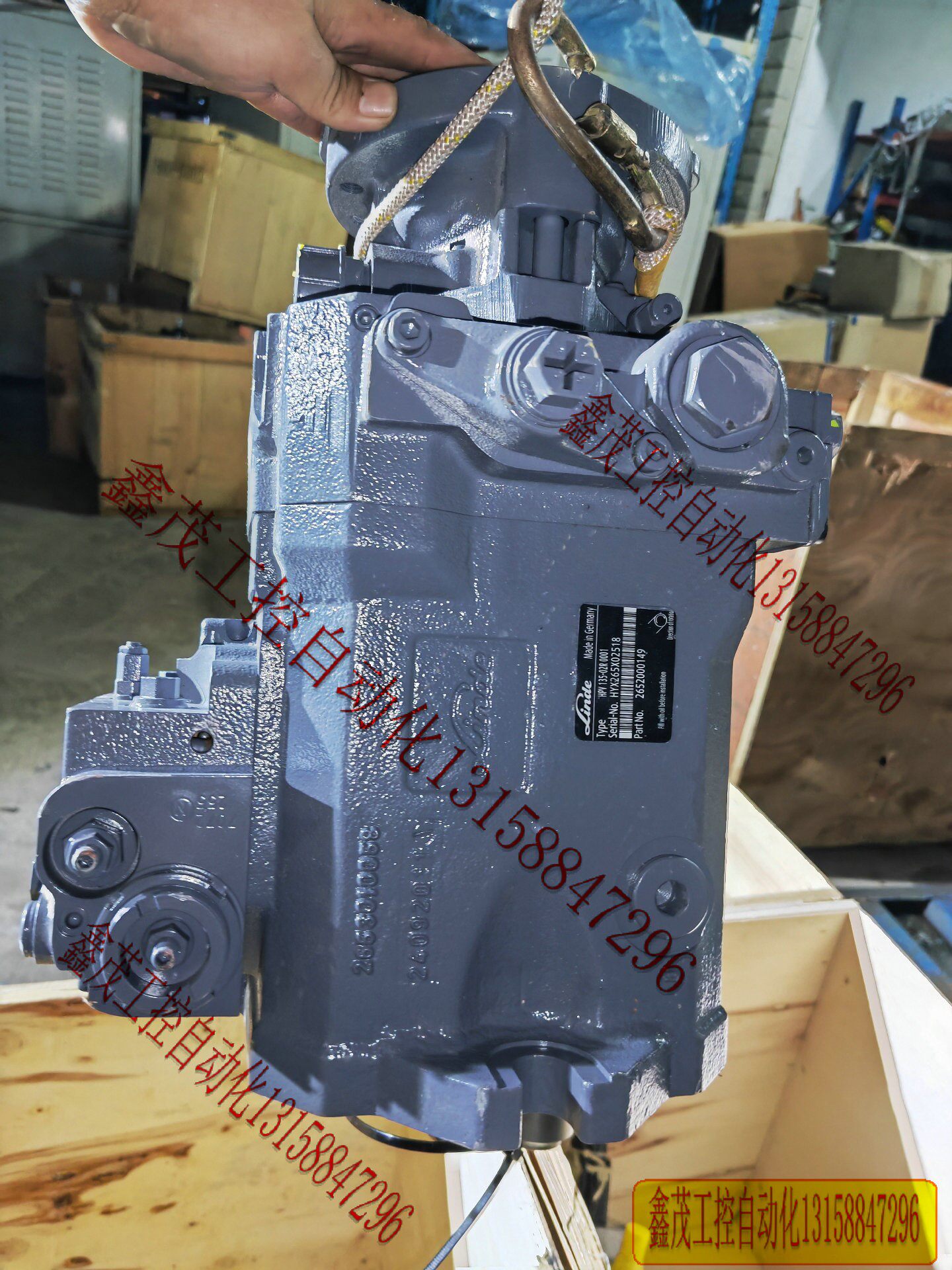 全新进口林德液压泵hpv136