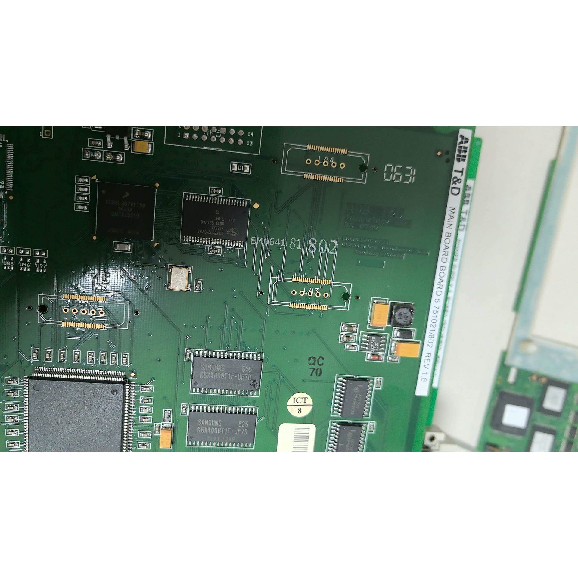 非标价ABB REF542plus主机单元板议价