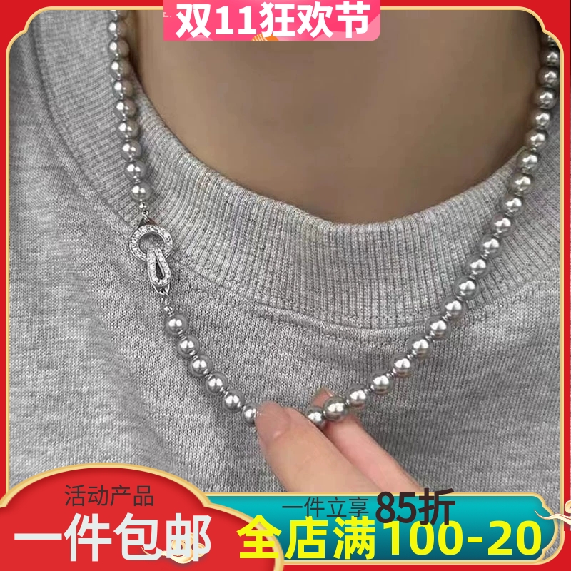 925银扣子 三排双排单排扣子 珍珠项链手链扣子 微镶锆石精品款