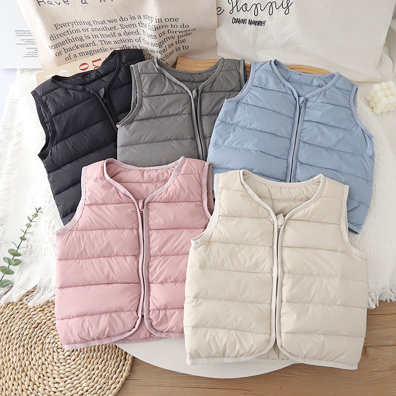 儿童马甲宝宝羽绒背心