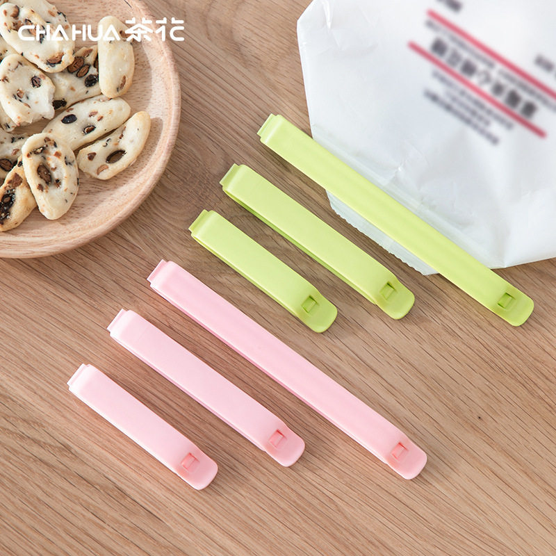 茶花封口夹塑料密食品保