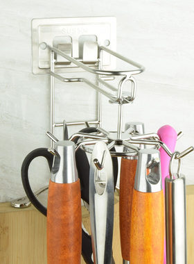 免打孔厨房旋转挂钩墙壁