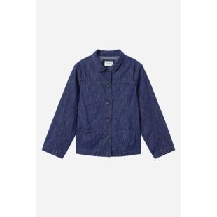 JKKD R14 树影褶皱牛仔外套 COTEMP