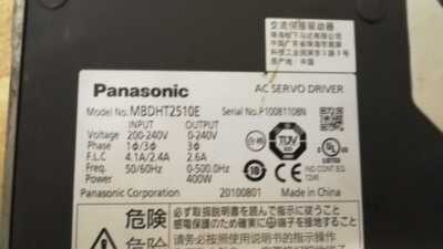松下伺服驱动器 A5 400W MBDHT2510E  原装拆机 测试包好9成新